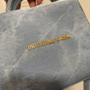 Blue Wax Denim Brandon Blackwood Handbag